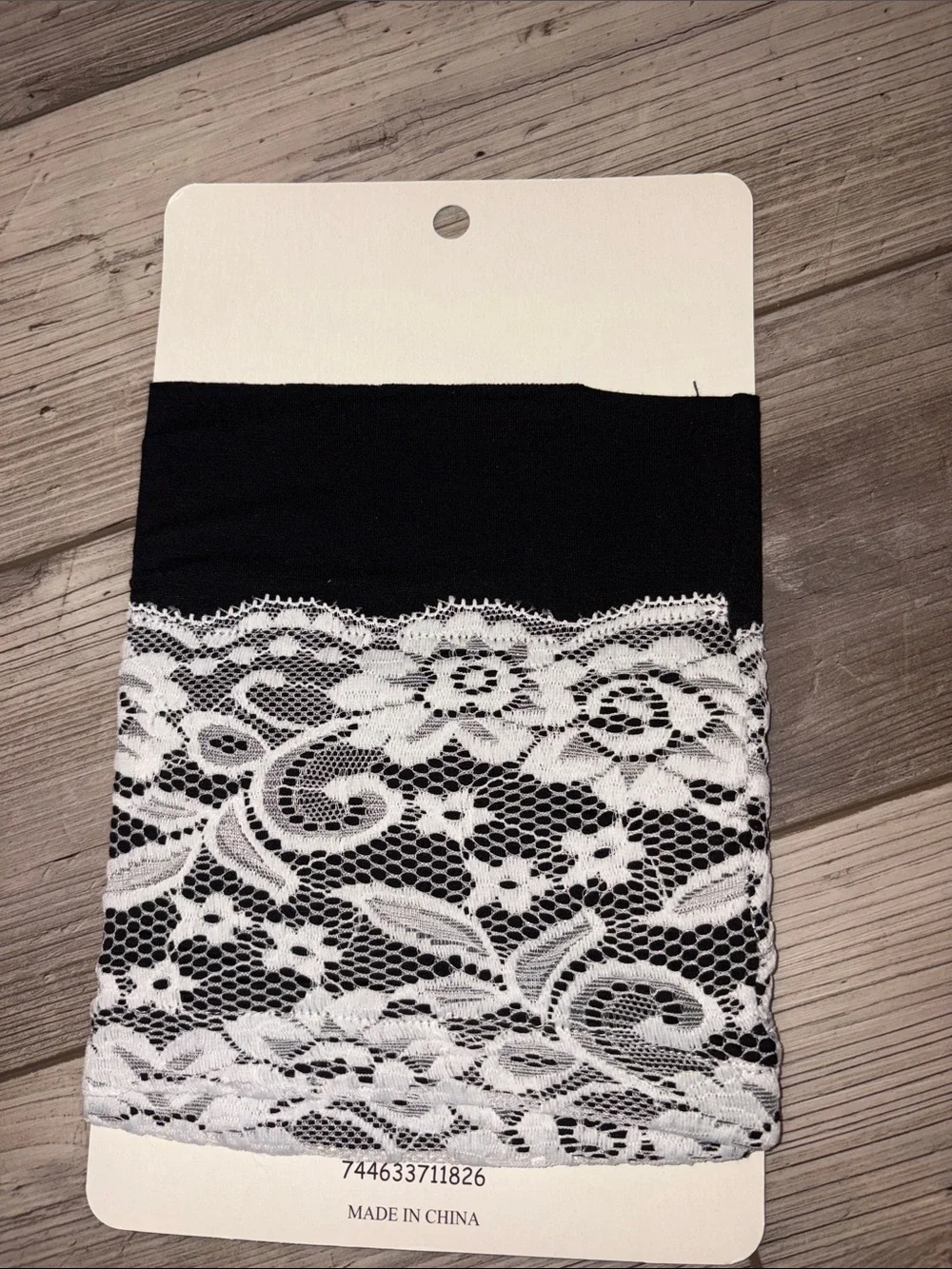 NWT Black Lace Boot Cuffs